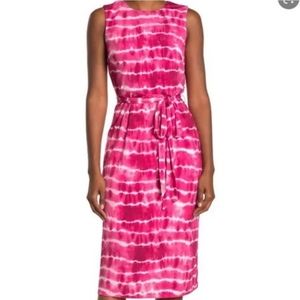 Pink Tie Dye dress B1